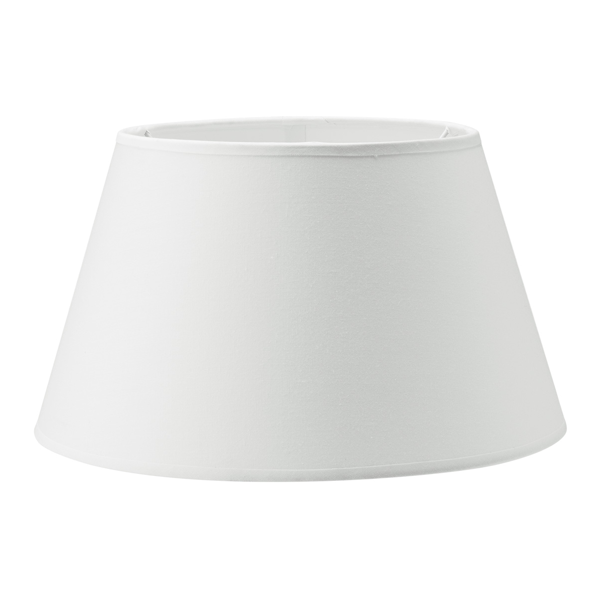 Image of Minimalistische stijl - Stoffen Lampenkap - Conisch - White - 30 x 20 x 17 cm - E27 fitting - Ontworpen voor tafellampen - Ontworpen voor woon- en slaapkamers